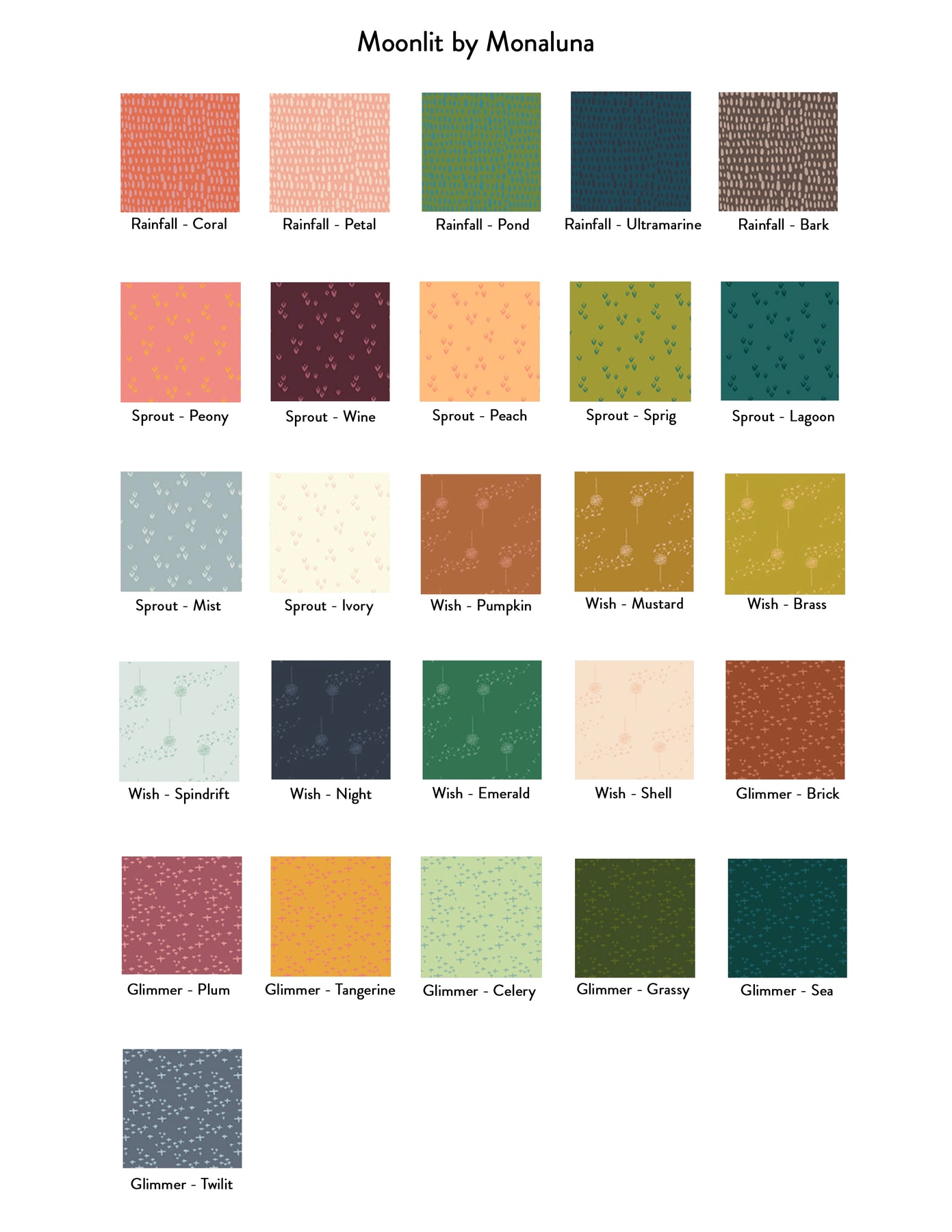 Daub Color Fabric – Monaluna